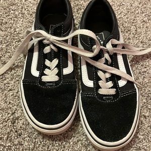 Girls Vans gently loved